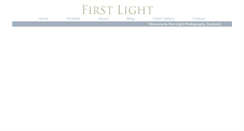 Desktop Screenshot of firstlightweddings.co.uk